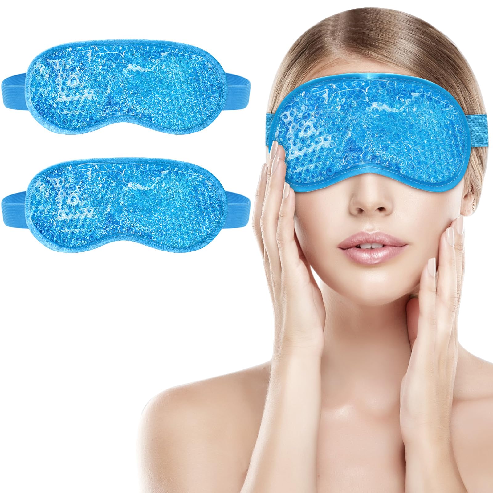 Surgical Mask - قناع تبريد للعينين لعلاج انتفاخ العينين،