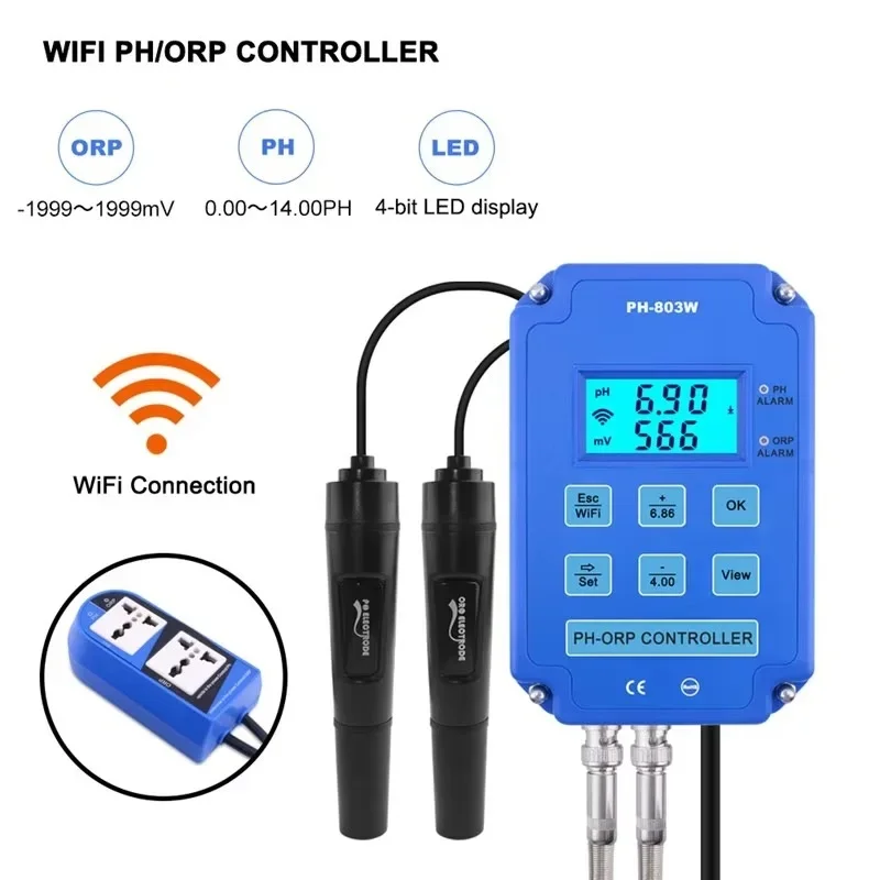 جهاز تحكم رقمي PH-803 2&1 PH O - مراجعة Thermometer Digital وسعره