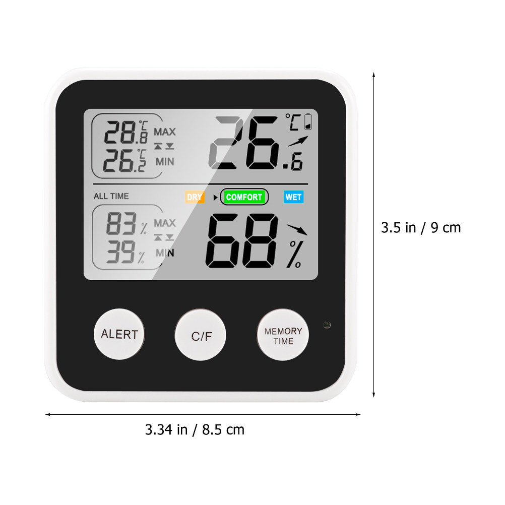 مقياس رطوبة وحرارة رقمي منزلي، - مراجعة Thermometer Digital وسعره
