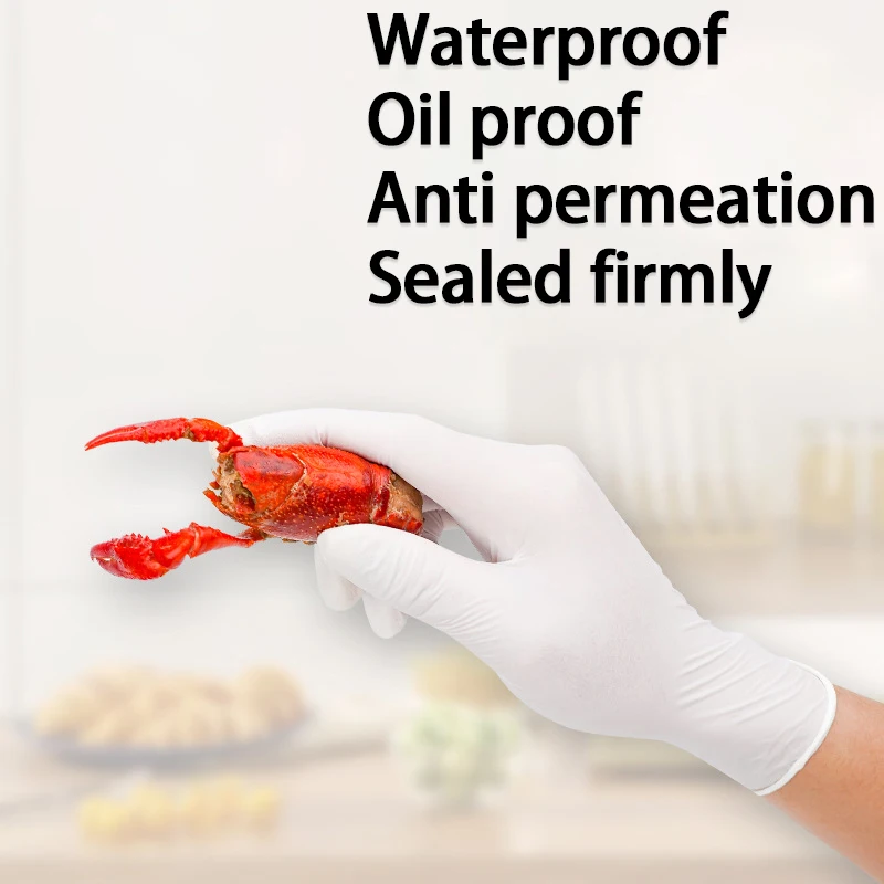 قفازات النتريل البيضاء القابل  - مراجعة Medical Gloves وسعره